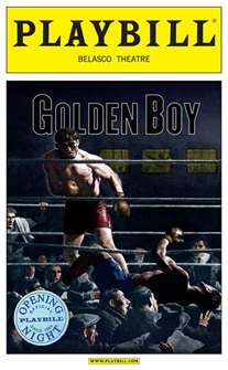 Golden Boy Limited Edition Official Opening Night Playbill 